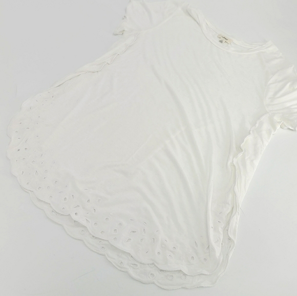 Wilfred Cut out and Scallop Hem Tee - Picture 3 of 8